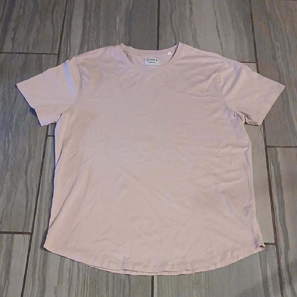 Cuts Clothing Pink Short Sleeve Tee